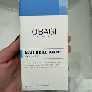 Obagi Blue Brilliance Triple Acid Peel- 3 NEW vials